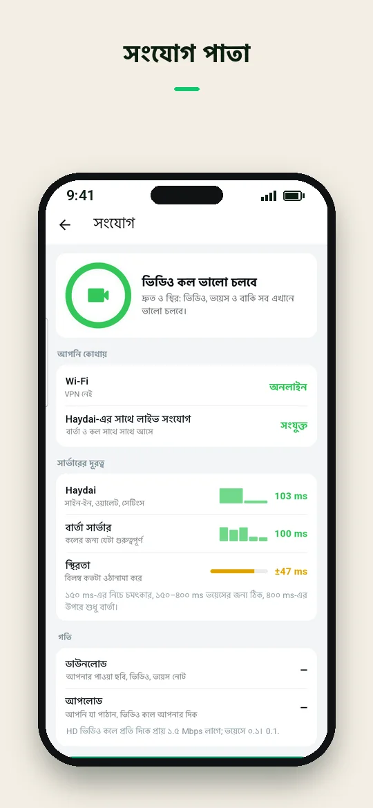 সংযোগ পাতা — Haydai