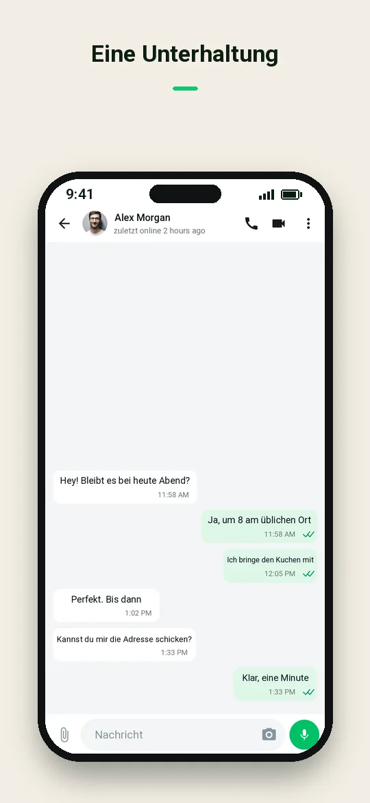 Eine Unterhaltung — Haydai