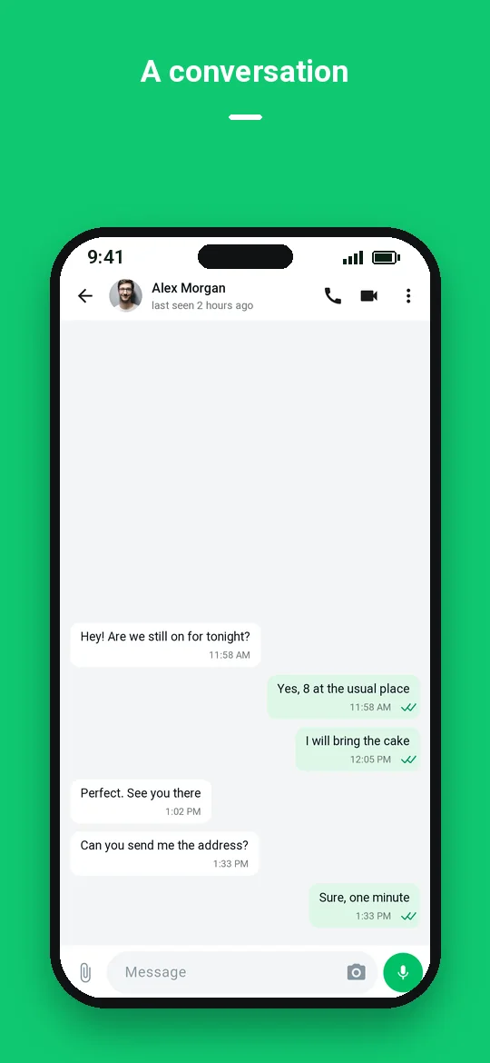 A conversation — Haydai
