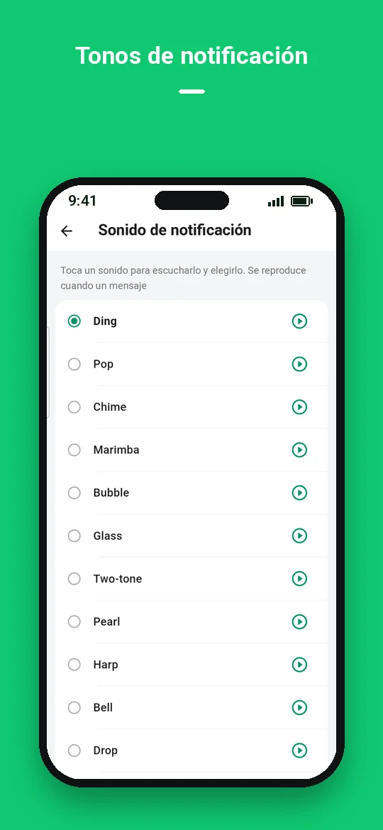 Tonos de notificación — Haydai