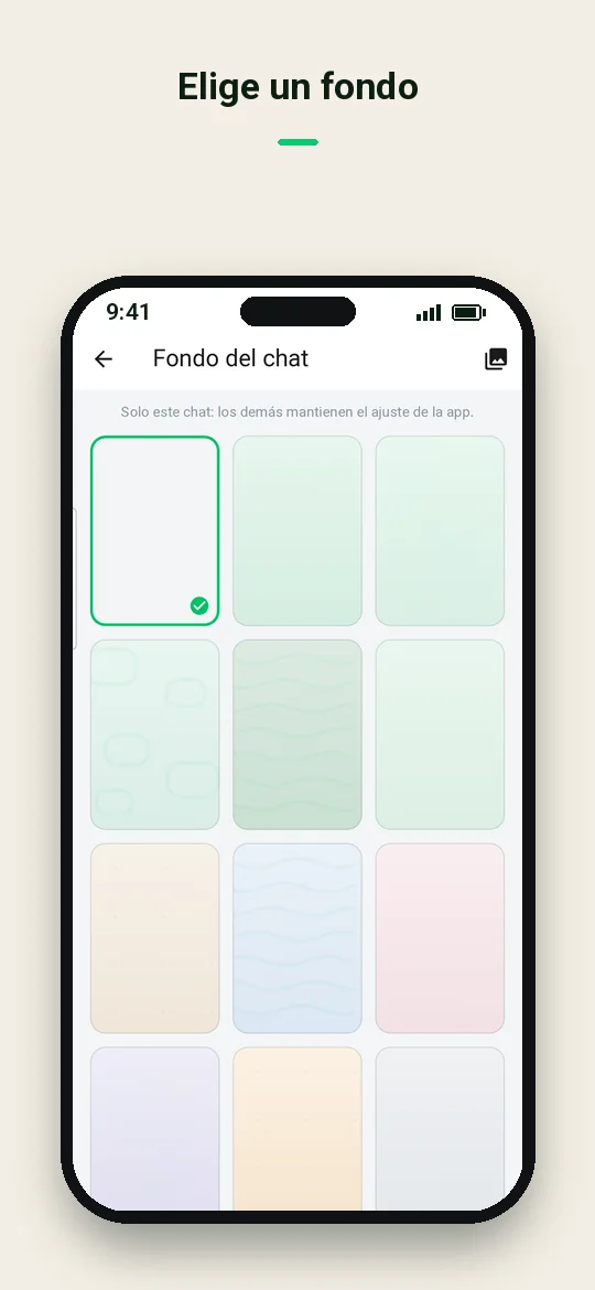 Elige un fondo — Haydai