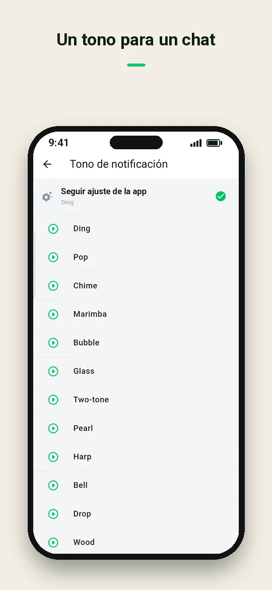 Un tono para un chat — Haydai