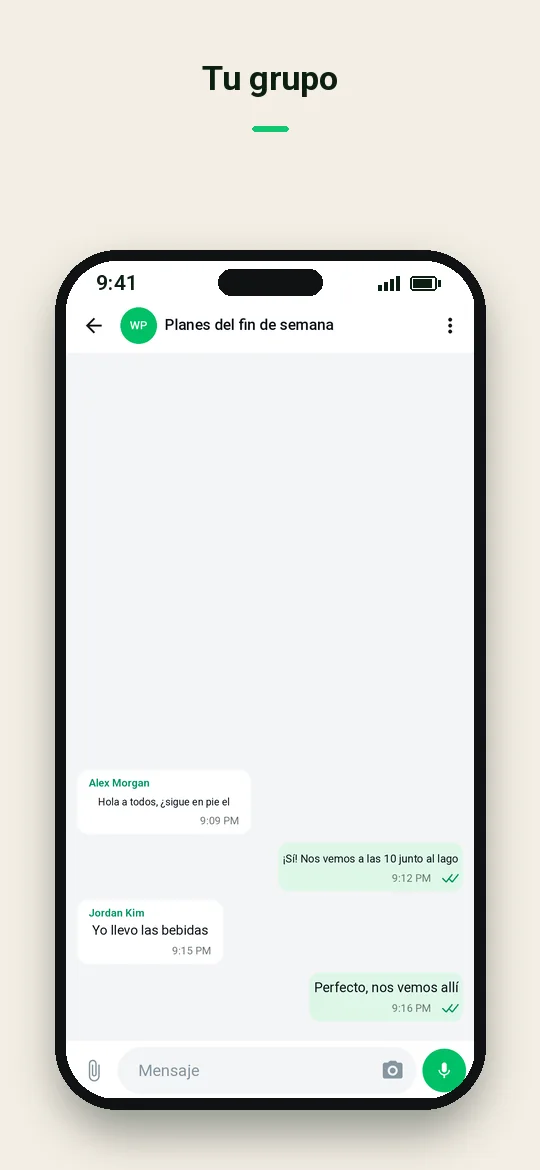 Tu grupo — Haydai