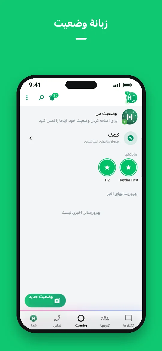 زبانهٔ وضعیت — Haydai