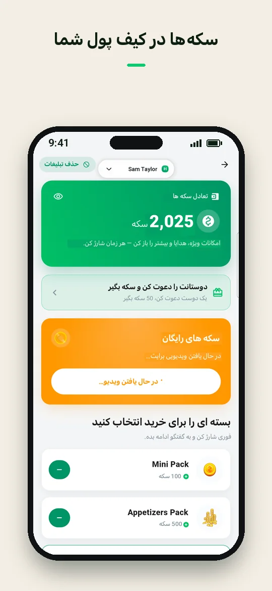 سکه‌ها در کیف پول شما — Haydai