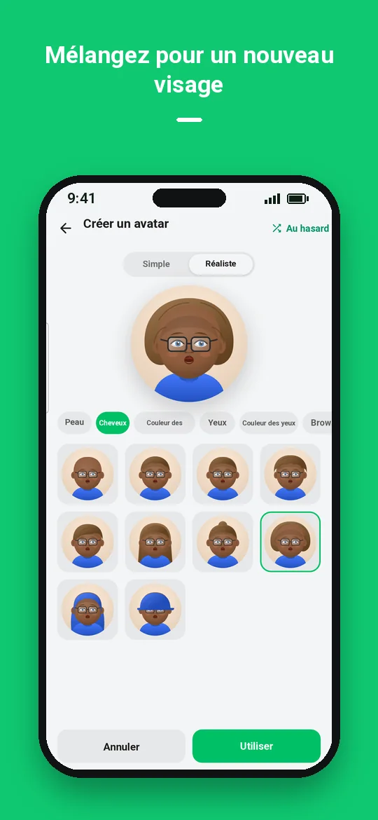 Mélangez pour un nouveau visage — Haydai