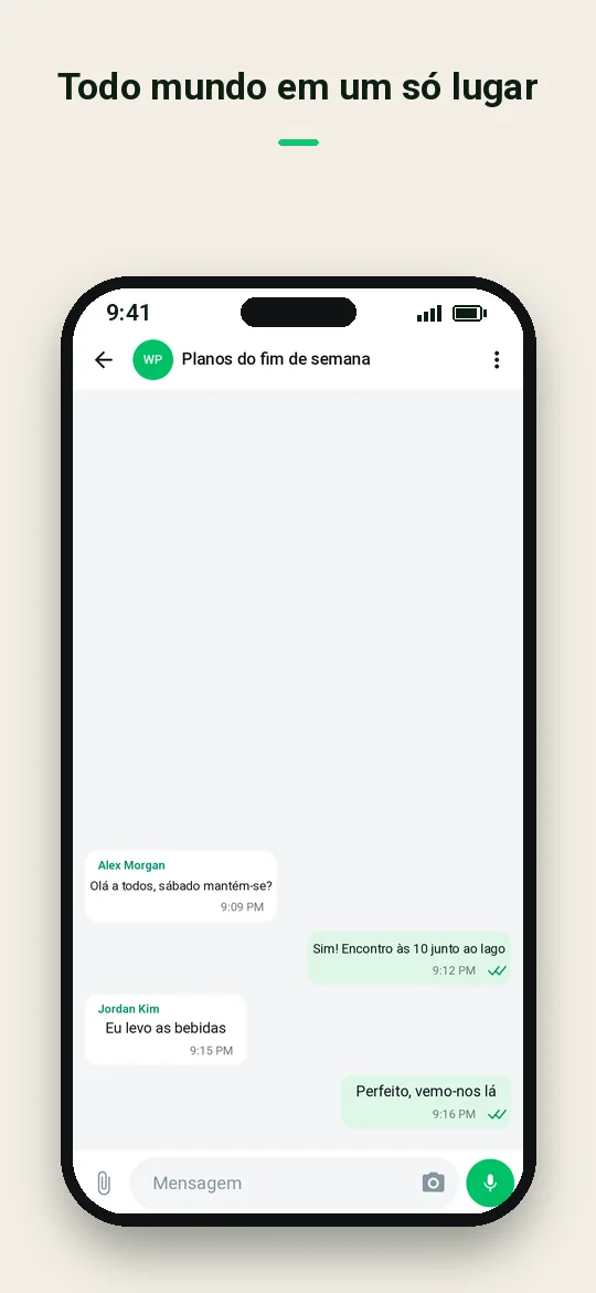 Todo mundo em um só lugar — Haydai
