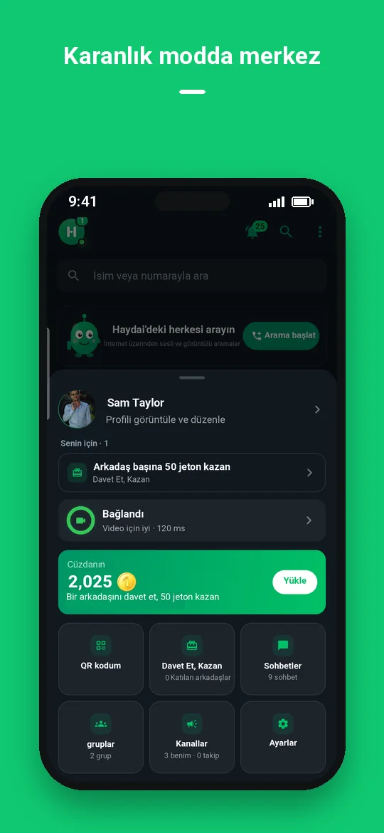 Karanlık modda merkez — Haydai