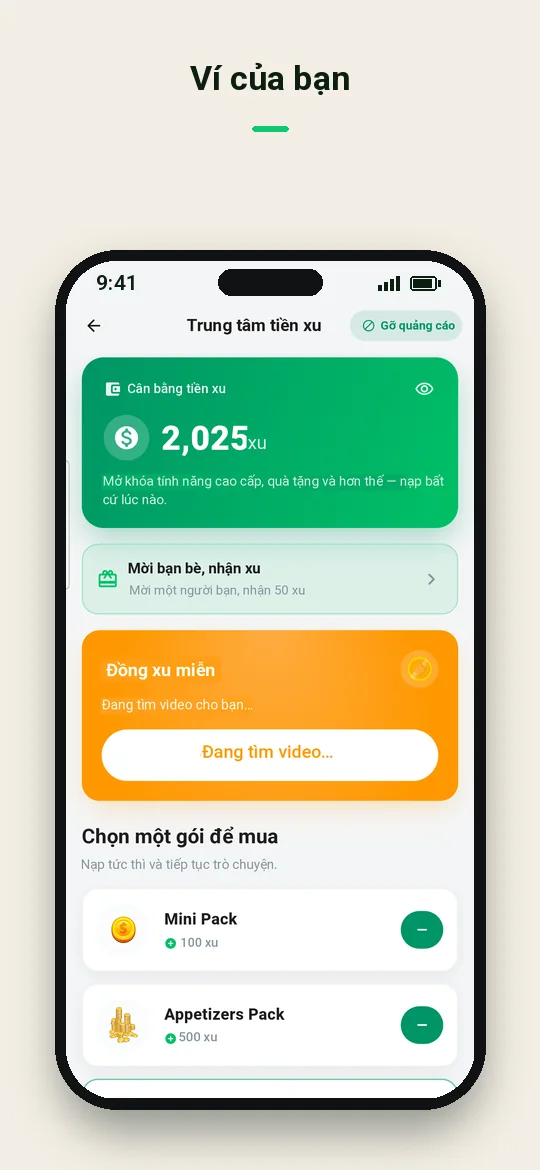 Ví của bạn — Haydai