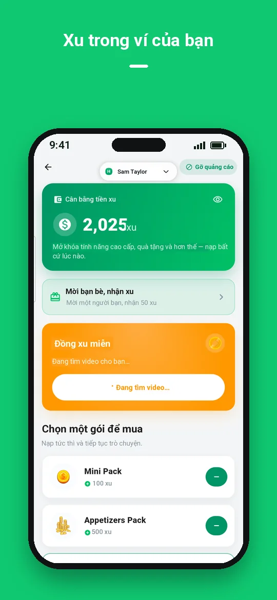 Xu trong ví của bạn — Haydai