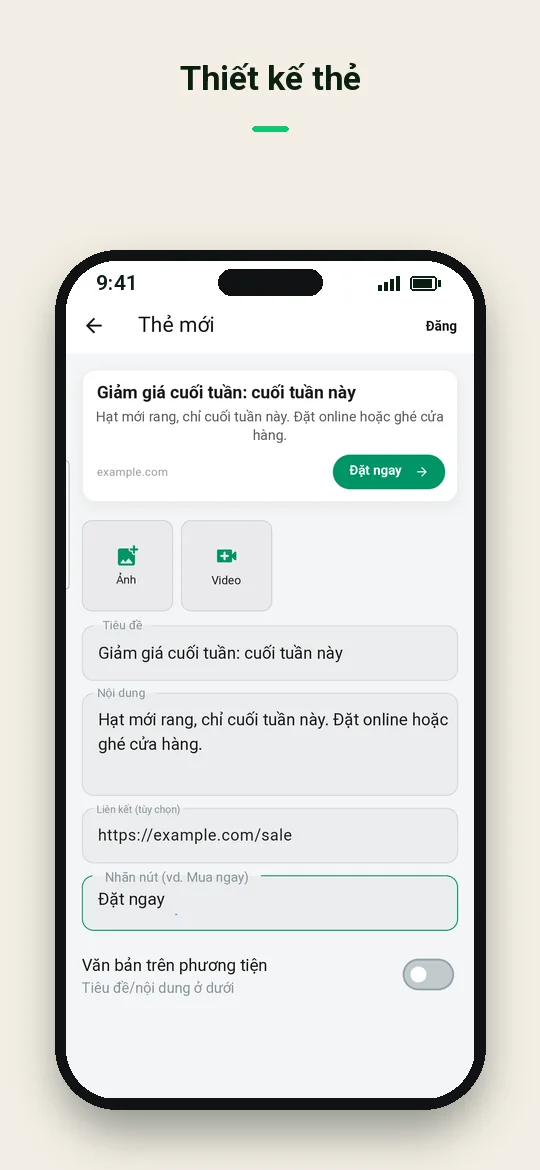 Thiết kế thẻ — Haydai